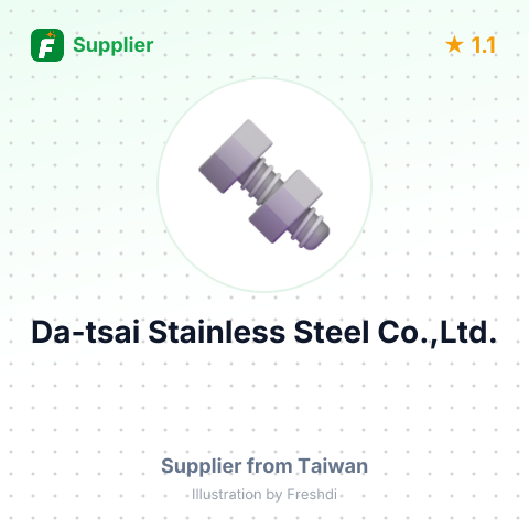 Da-tsai Stainless Steel Co.,Ltd. – summary card, no photo uploaded yet