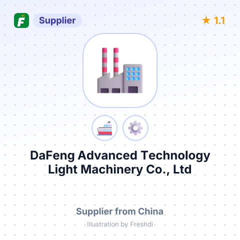 DaFeng Advanced Technology Light Machinery Co., Ltd – summary card, no photo uploaded yet