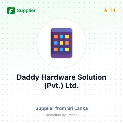 Daddy Hardware Solution (Pvt.) Ltd.  – summary card, no photo uploaded yet