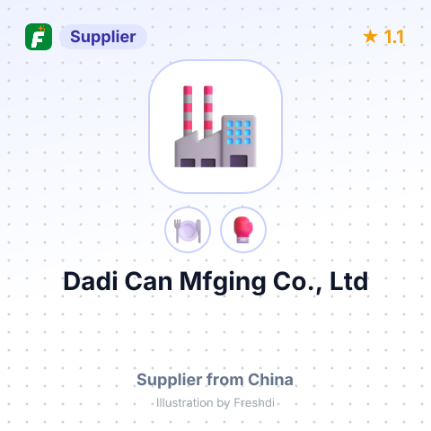 Dadi Can Mfging Co., Ltd – summary card, no photo uploaded yet