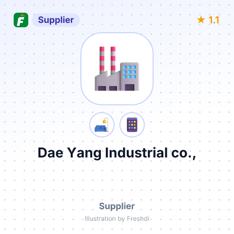 Dae Yang Industrial co., – summary card, no photo uploaded yet