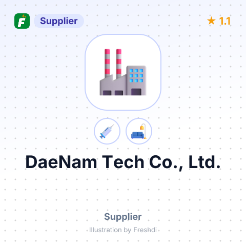 DaeNam Tech Co., Ltd. – summary card, no photo uploaded yet