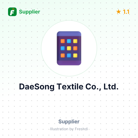 DaeSong Textile Co., Ltd. – summary card, no photo uploaded yet