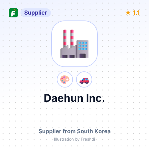 Daehun Inc. – summary card, no photo uploaded yet