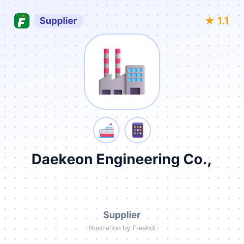 Daekeon Engineering Co., – summary card, no photo uploaded yet