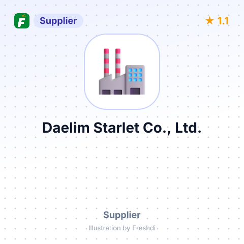 Daelim Starlet Co., Ltd. – summary card, no photo uploaded yet