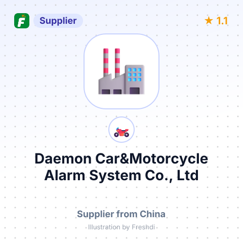 Daemon Car&Motorcycle Alarm System Co., Ltd – summary card, no photo uploaded yet