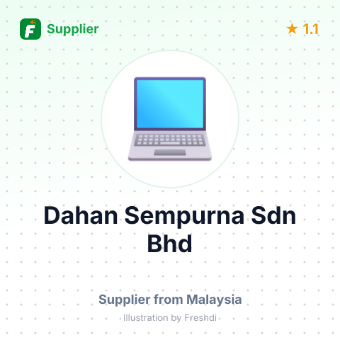 Dahan Sempurna Sdn Bhd – summary card, no photo uploaded yet