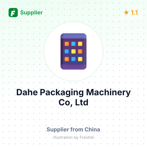Dahe Packaging Machinery Co, Ltd – summary card, no photo uploaded yet