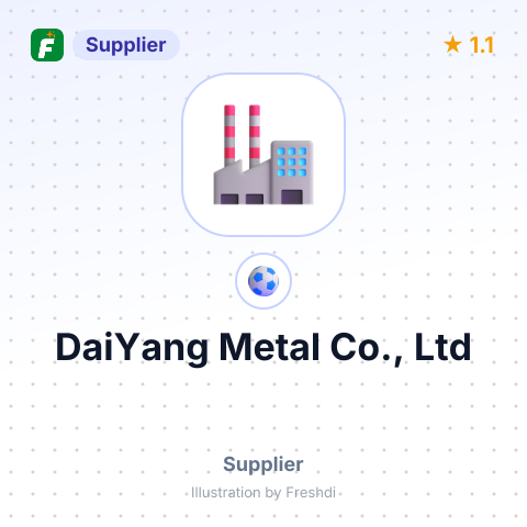 DaiYang Metal Co., Ltd – summary card, no photo uploaded yet
