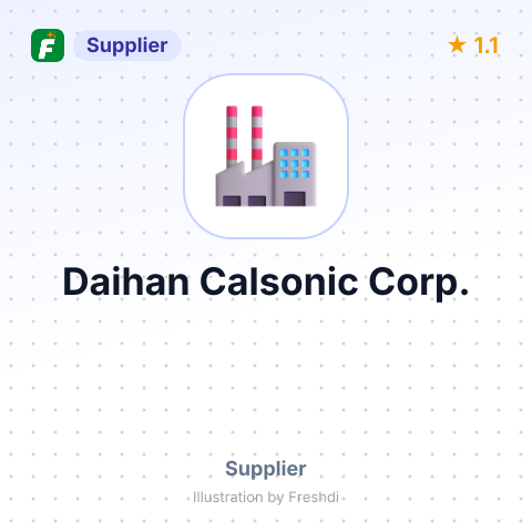 Daihan Calsonic Corp. – summary card, no photo uploaded yet