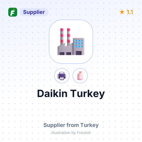 Daikin Turkey – summary card, no photo uploaded yet