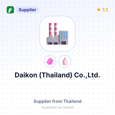 Daikon (Thailand) Co.,Ltd. – summary card, no photo uploaded yet