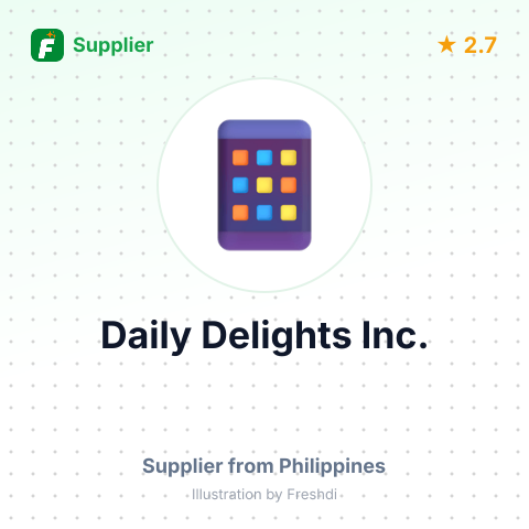 Daily Delights Inc. – summary card, no photo uploaded yet