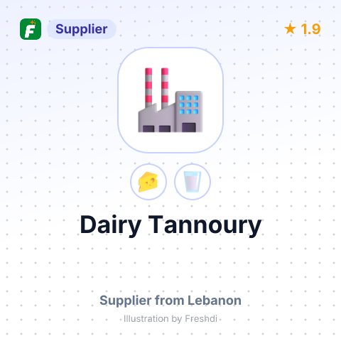 Dairy Tannoury – summary card, no photo uploaded yet