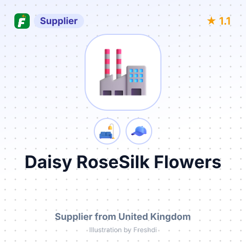 Daisy RoseSilk Flowers – summary card, no photo uploaded yet