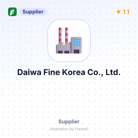 Daiwa Fine Korea Co., Ltd. – summary card, no photo uploaded yet