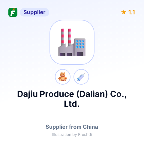 Dajiu Produce (Dalian) Co., Ltd. – summary card, no photo uploaded yet