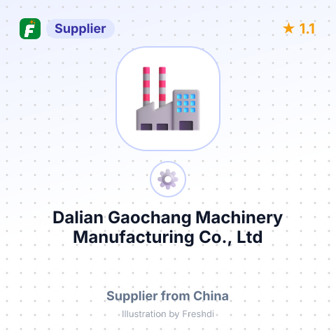 Dalian Gaochang Machinery Manufacturing Co., Ltd – summary card, no photo uploaded yet