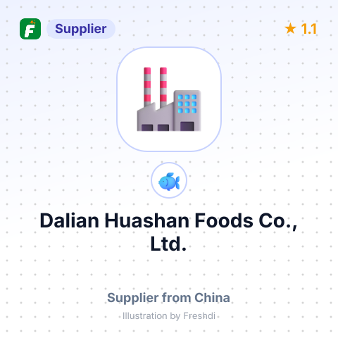 Dalian Huashan Foods Co., Ltd. – summary card, no photo uploaded yet