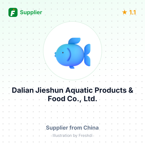 Dalian Jieshun Aquatic Products & Food Co., Ltd. – summary card, no photo uploaded yet