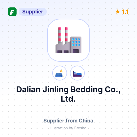 Dalian Jinling Bedding Co., Ltd. – summary card, no photo uploaded yet