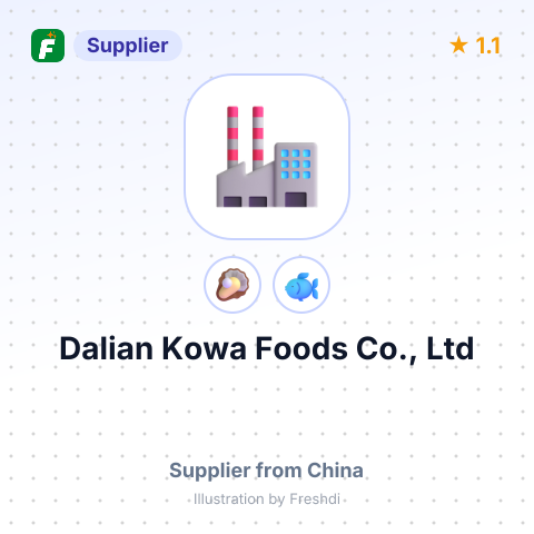 Dalian Kowa Foods Co., Ltd – summary card, no photo uploaded yet