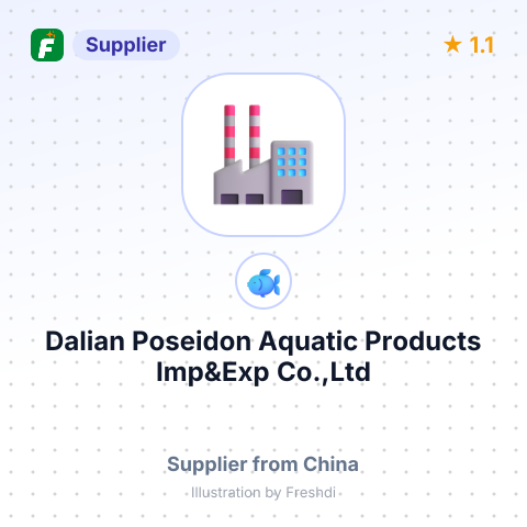 Dalian Poseidon Aquatic Products Imp&Exp Co.,Ltd – summary card, no photo uploaded yet