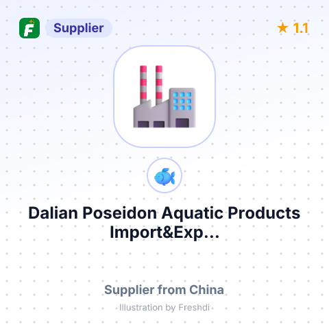 Dalian Poseidon Aquatic Products Import&Exp... – summary card, no photo uploaded yet
