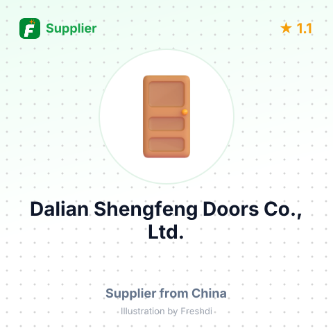 Dalian Shengfeng Doors Co., Ltd. – summary card, no photo uploaded yet