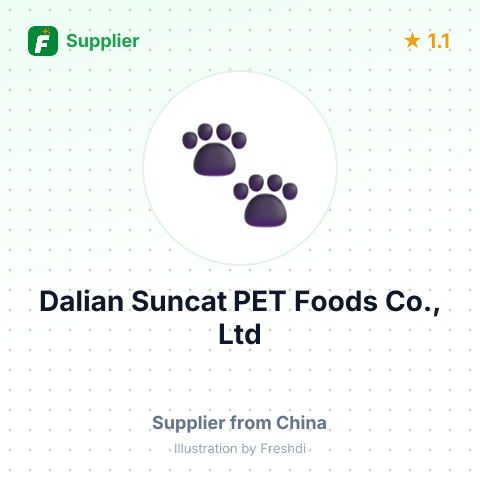 Dalian Suncat PET Foods Co., Ltd – summary card, no photo uploaded yet