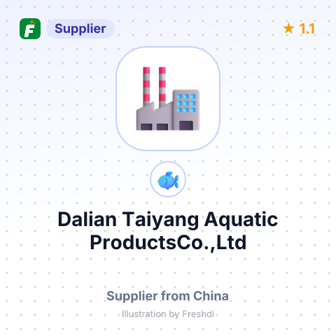 Dalian Taiyang Aquatic ProductsCo.,Ltd – summary card, no photo uploaded yet