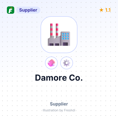 Damore Co. – summary card, no photo uploaded yet