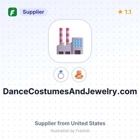 DanceCostumesAndJewelry.com – summary card, no photo uploaded yet