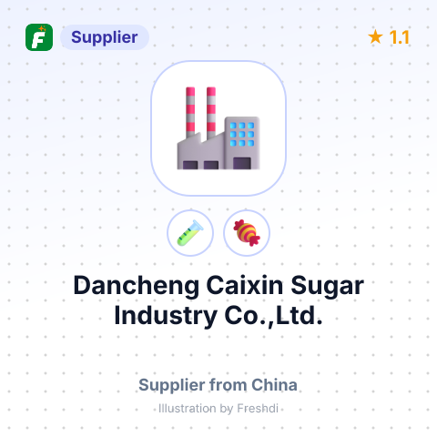 Dancheng Caixin Sugar Industry Co.,Ltd. – summary card, no photo uploaded yet
