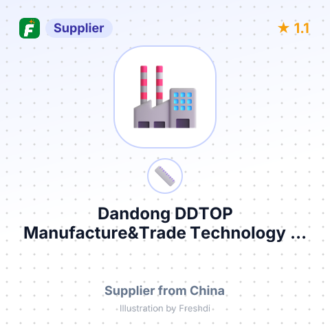 Dandong DDTOP Manufacture&Trade Technology ... – summary card, no photo uploaded yet
