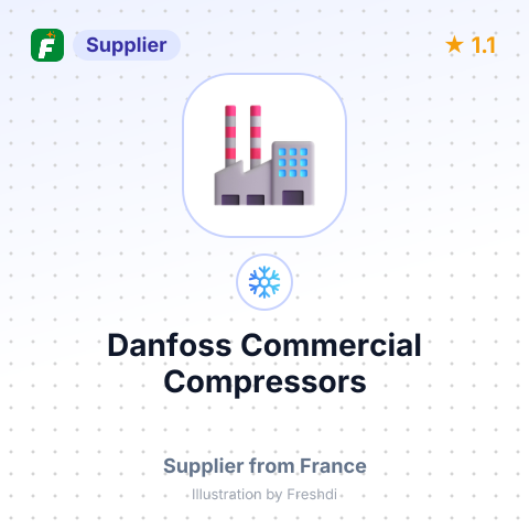 Danfoss Commercial Compressors – summary card, no photo uploaded yet