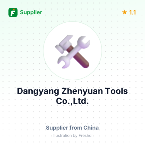 Dangyang Zhenyuan Tools Co.,Ltd. – summary card, no photo uploaded yet