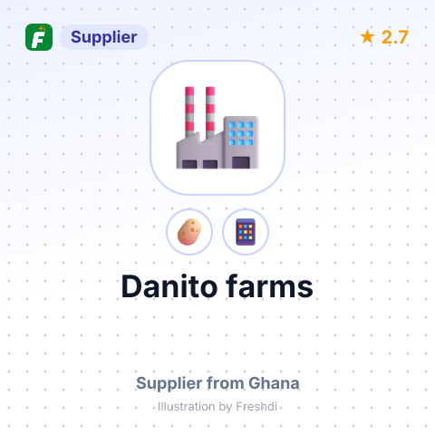 Danito farms – summary card, no photo uploaded yet