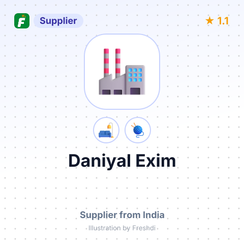 Daniyal Exim – summary card, no photo uploaded yet