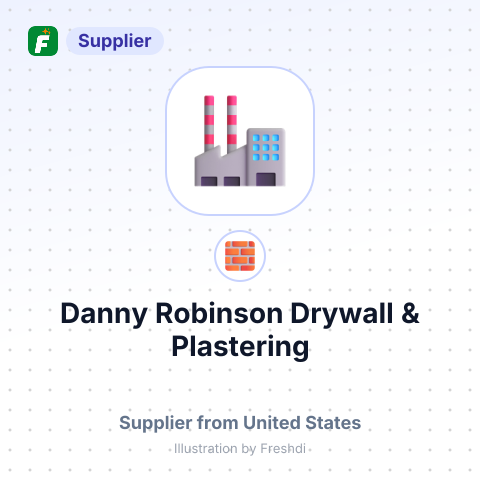 Danny Robinson Drywall & Plastering – summary card, no photo uploaded yet