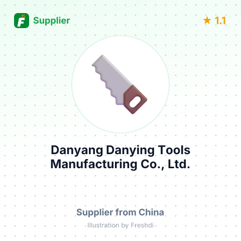 Danyang Danying Tools Manufacturing Co., Ltd. – summary card, no photo uploaded yet