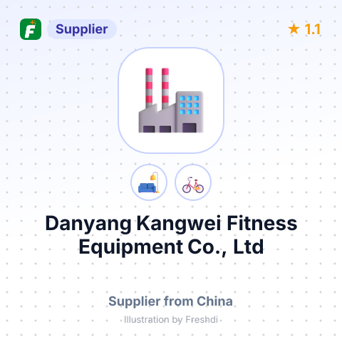 Danyang Kangwei Fitness Equipment Co., Ltd – summary card, no photo uploaded yet