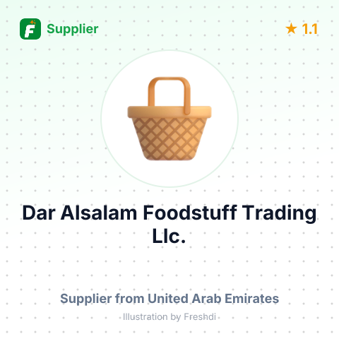 Dar Alsalam Foodstuff Trading Llc.  – summary card, no photo uploaded yet
