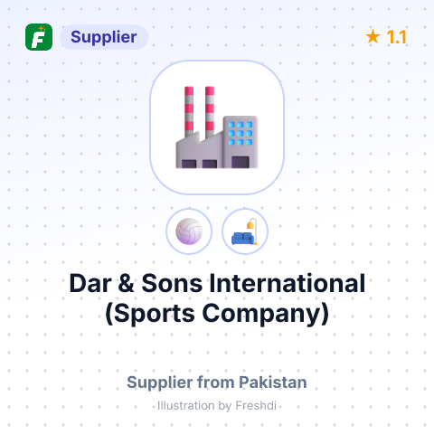 Dar & Sons International (Sports Company) – summary card, no photo uploaded yet