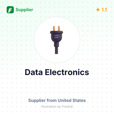 Data Electronics – summary card, no photo uploaded yet