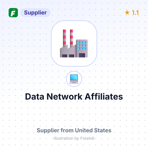 Data Network Affiliates – summary card, no photo uploaded yet