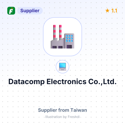 Datacomp Electronics Co.,Ltd. – summary card, no photo uploaded yet