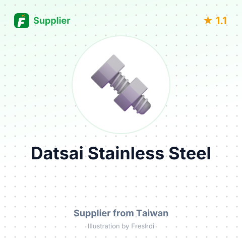 Datsai Stainless Steel – summary card, no photo uploaded yet