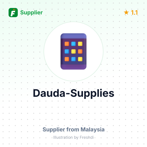 Dauda-Supplies – summary card, no photo uploaded yet